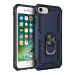 Wholesale iPhone SE2020 / 8 / 7 Tech Armor Ring Grip Case with Metal Plate (Navy Blue)